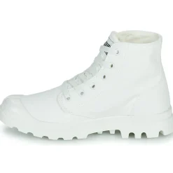 Baskets Mode^Palladium - MONO CHROME Blanc