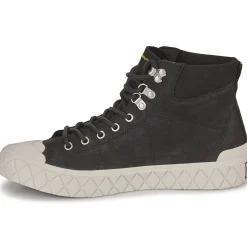 Baskets Mode^Palladium - PALLA ACE LO CUFF LTH Noir