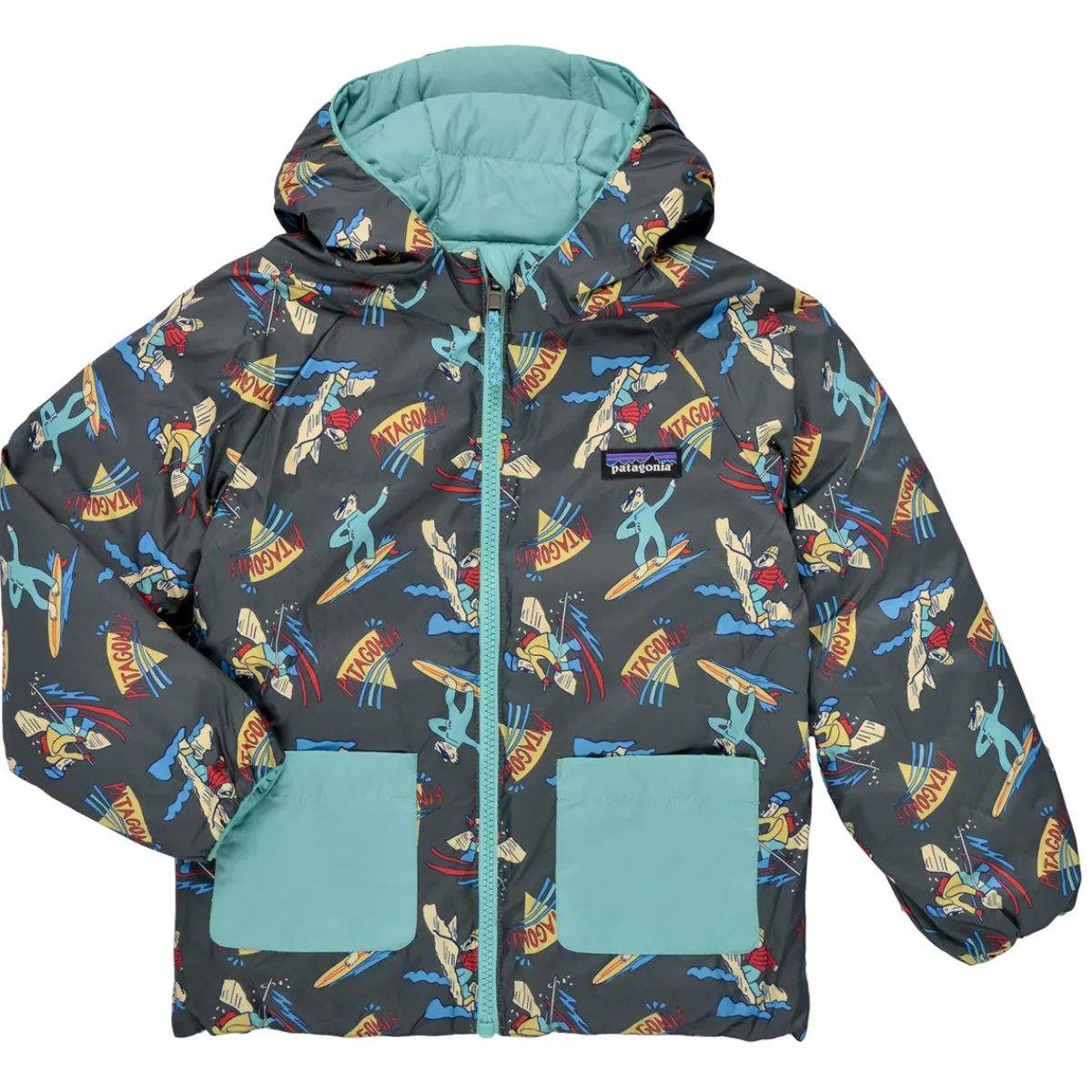 Manteaux^Patagonia - REVERSIBLE DOWN SWEATER HOODY