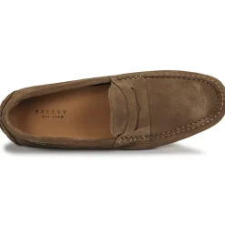 Mocassins & Chaussures Bateau^Pellet - CADOR Velourstaupe