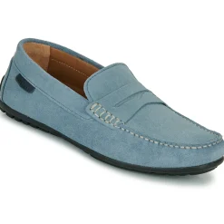 Mocassins & Chaussures Bateau^Pellet - CADOR CROUTEVELOURSBLEUGRIS