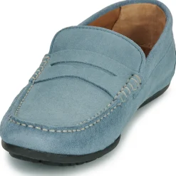 Mocassins & Chaussures Bateau^Pellet - CADOR CROUTEVELOURSBLEUGRIS