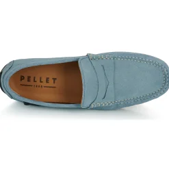 Mocassins & Chaussures Bateau^Pellet - CADOR CROUTEVELOURSBLEUGRIS