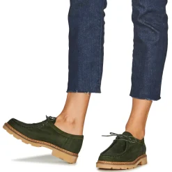 Derbies & Richelieu^Pellet - MACHA Veloursoiledolive