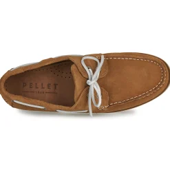 Mocassins & Chaussures Bateau^Pellet - VENDEE Velourscamel