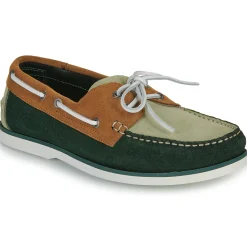 Mocassins & Chaussures Bateau^Pellet - VENDEE Velourstilleul