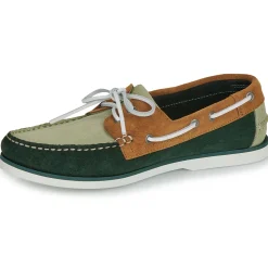 Mocassins & Chaussures Bateau^Pellet - VENDEE Velourstilleul