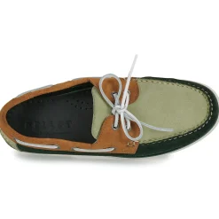 Mocassins & Chaussures Bateau^Pellet - VENDEE Velourstilleul