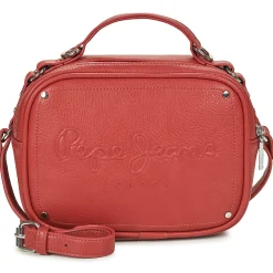 Besaces / Sacs Bandoulière^Pepe jeans - BASSY ICON Rouge