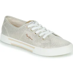Baskets Mode^Pepe jeans - BRADY PARTY W Doré