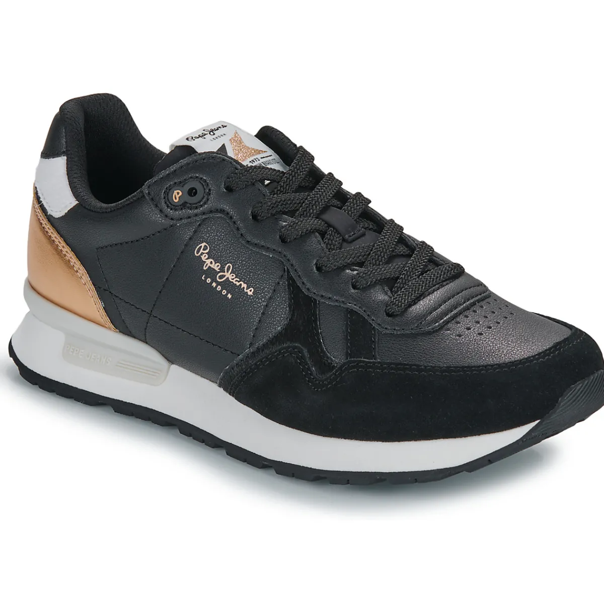 Baskets Mode^Pepe jeans - BRIT SUN W Noir