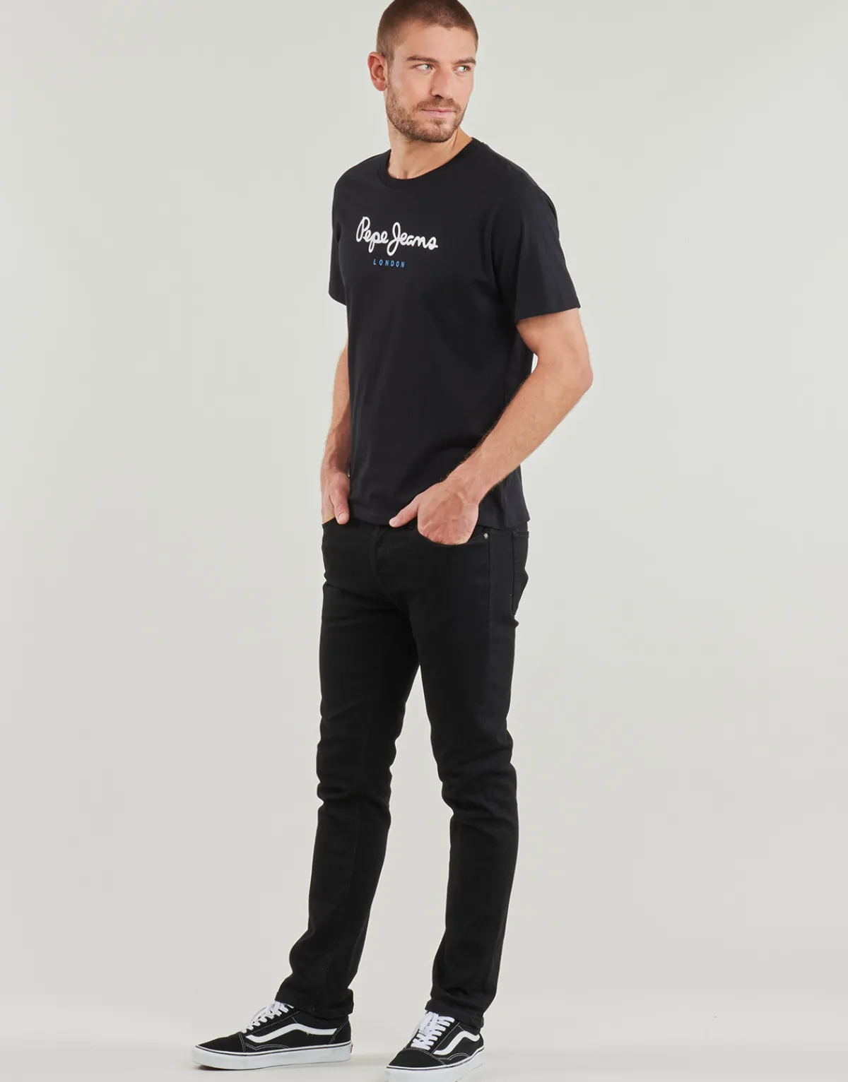 T-shirts & Polos^Pepe jeans - EGGO N Noir