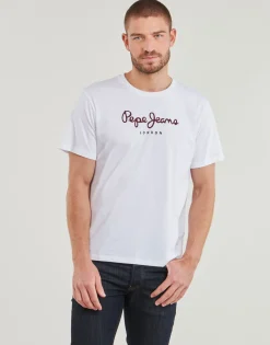 T-shirts & Polos^Pepe jeans - EGGO N Blanc