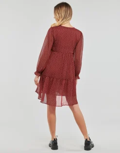 Robes^Pepe jeans - ELEONORA Rouge