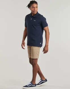 T-shirts & Polos^Pepe jeans - ESSENTIAL POLO CONTRAST LOGO Marine