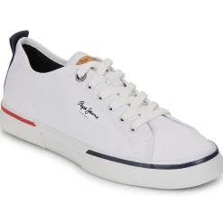Baskets Mode^Pepe jeans - KENTON SMART M Blanc