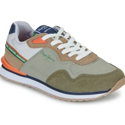 Baskets Mode^Pepe jeans - LONDON JUMP B Kaki