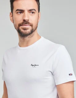 T-shirts & Polos^Pepe jeans - ORIGINAL BASIC NOS Blanc