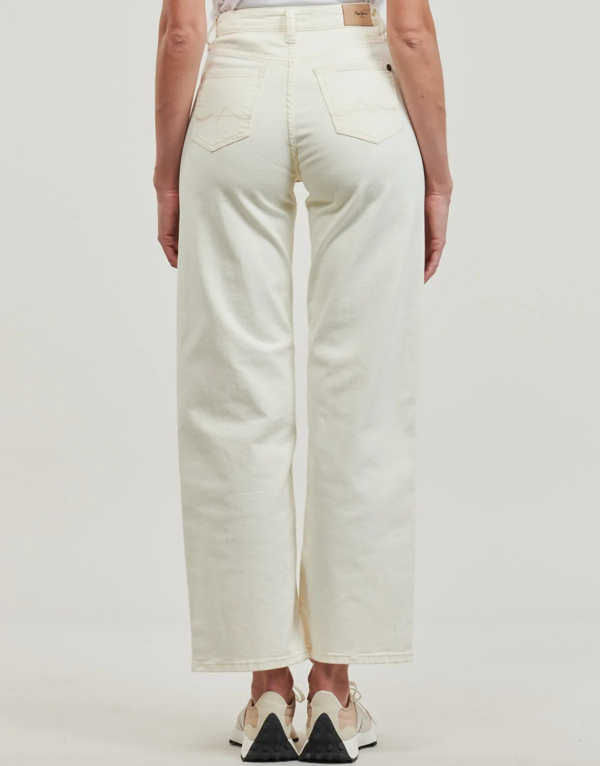 Jeans^Pepe jeans - WIDE LEG JEANS UHW Ecru