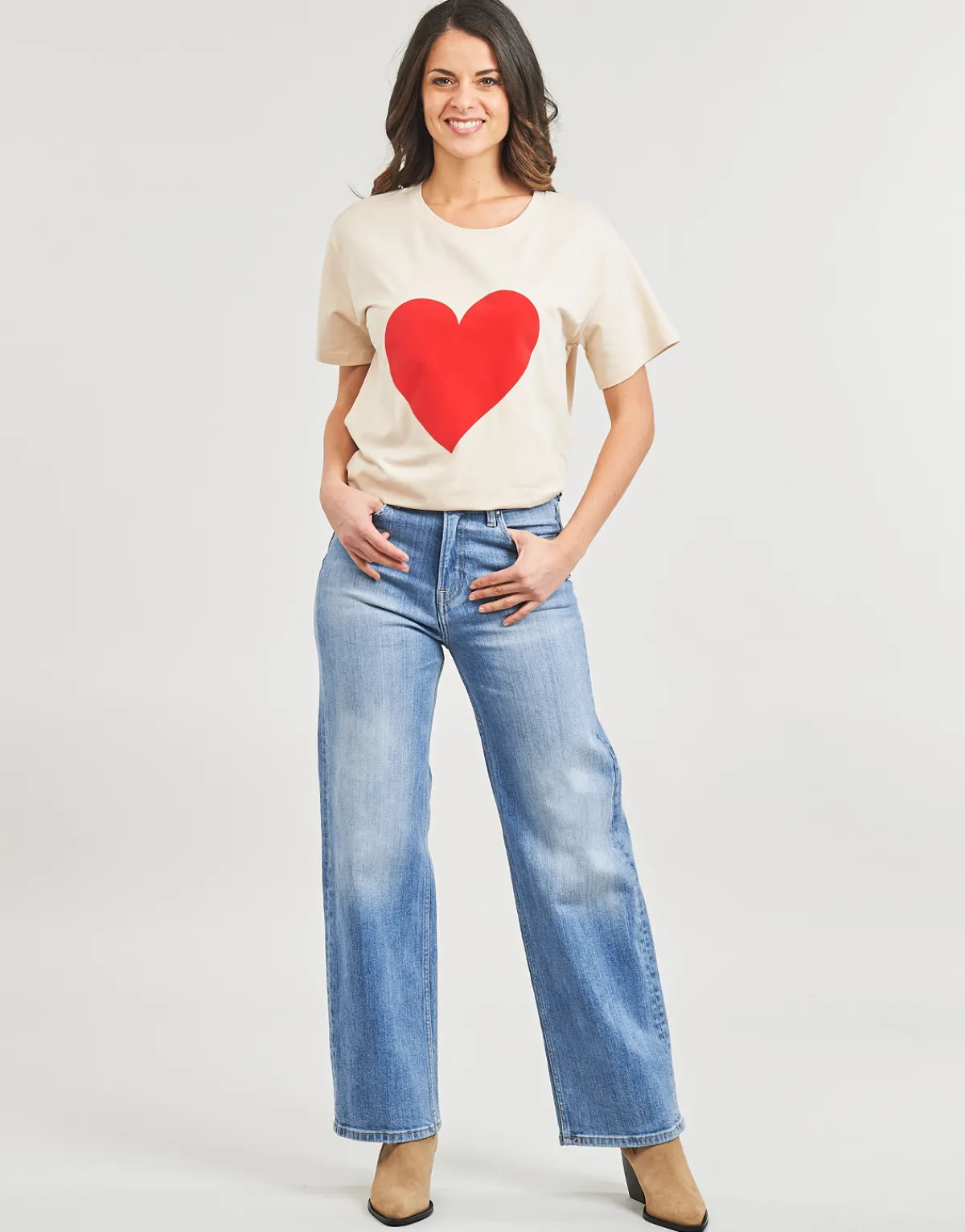 Jeans^Pepe jeans - WIDE LEG JEANS UHW Bleu
