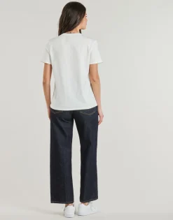 T-shirts & Polos^Petit Bateau - MC COL ROND Blanc