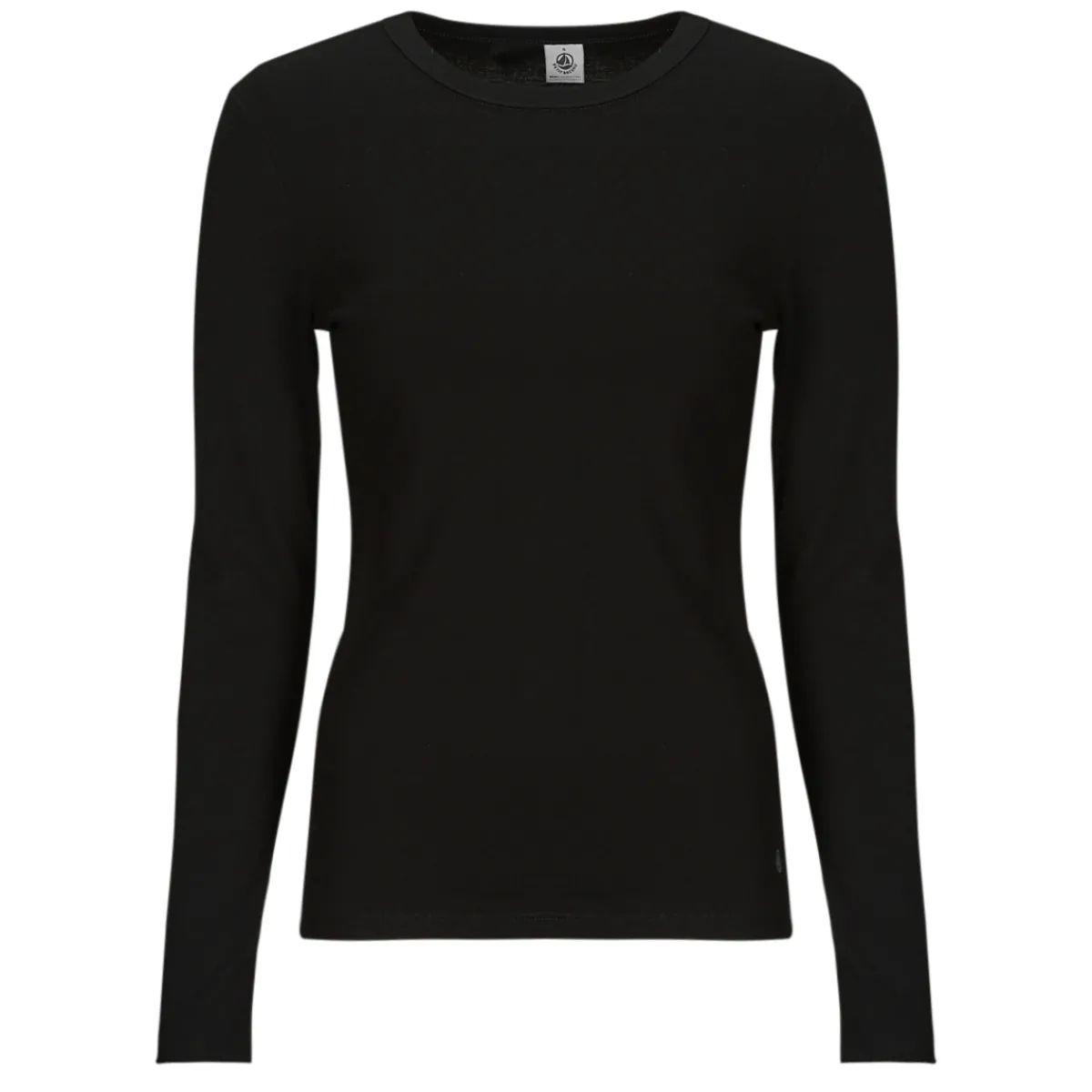 T-shirts & Polos^Petit Bateau - ML COL ROND Noir