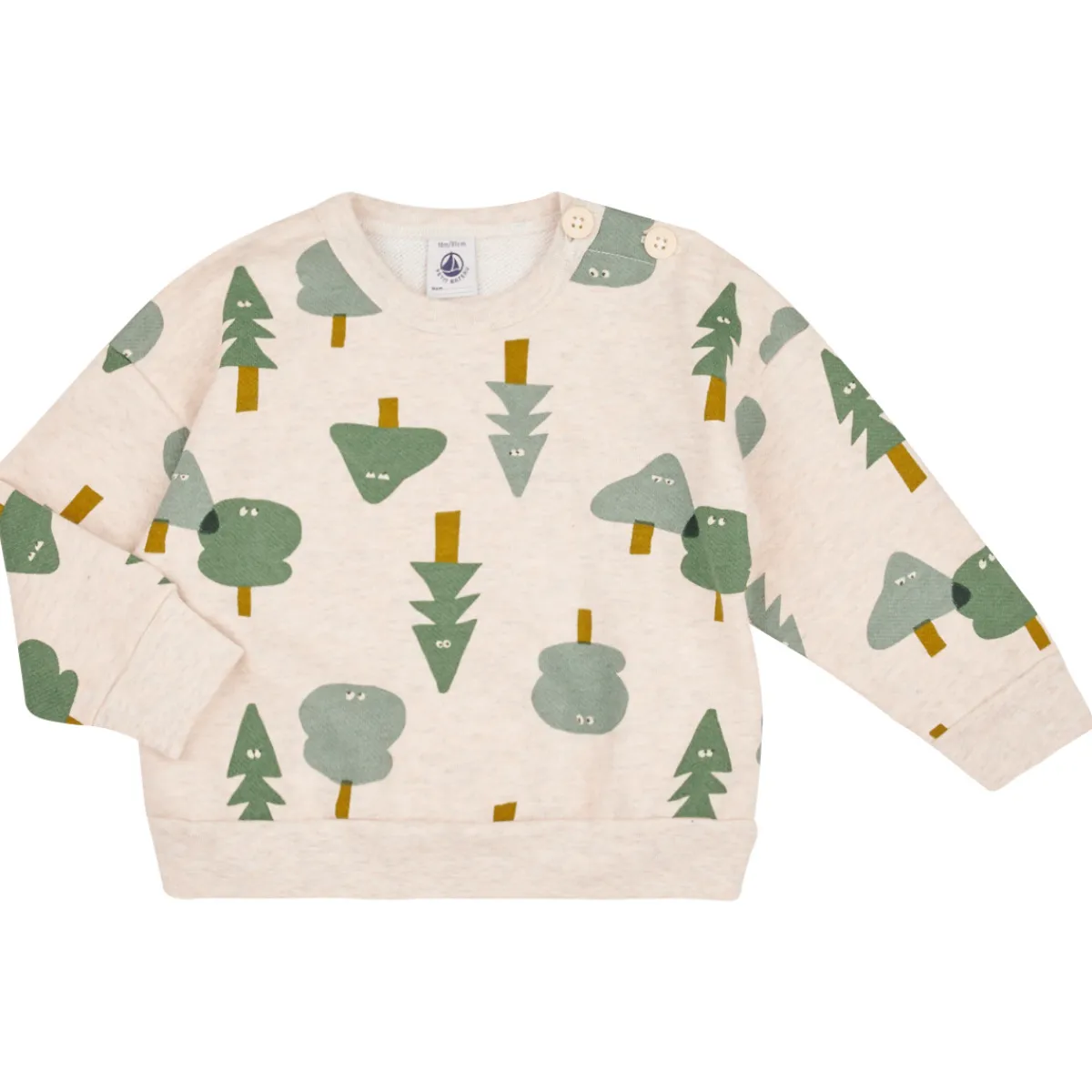 Sweats & Polaires^Petit Bateau - TIGRO Gris