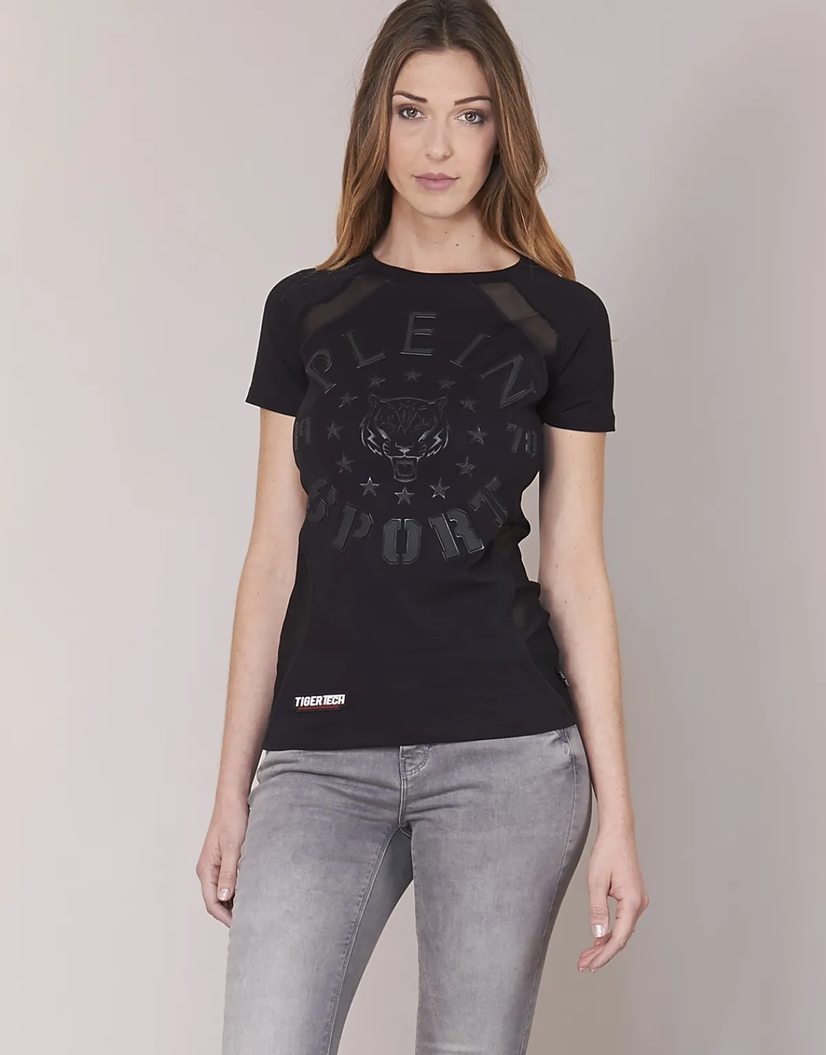 T-shirts & Polos^Philipp Plein Sport - FORMA LINEA Noir