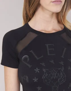 T-shirts & Polos^Philipp Plein Sport - FORMA LINEA Noir