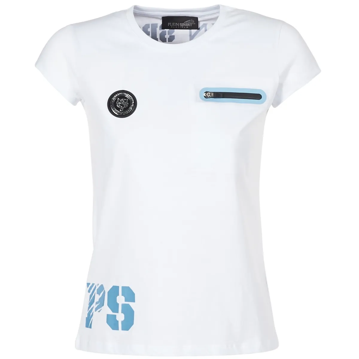 T-shirts & Polos^Philipp Plein Sport - SITTIN OVER HERE Blanc