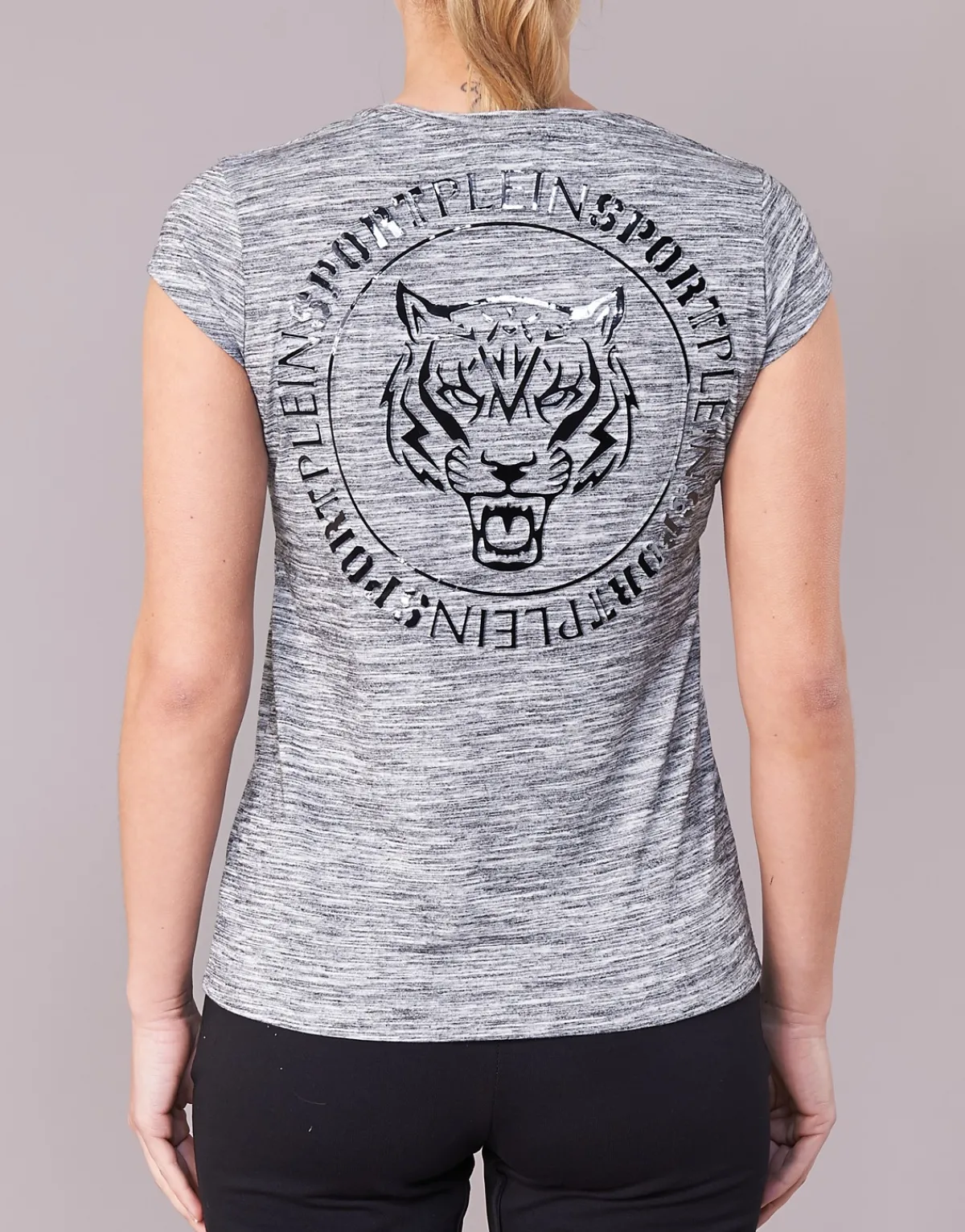 T-shirts & Polos^Philipp Plein Sport - THINK WHAT U WANT Gris