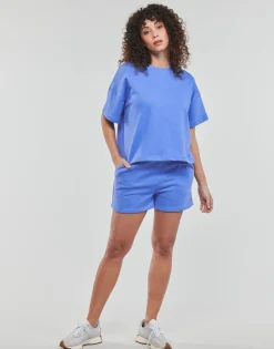 Shorts & Bermudas^Pieces - PCCHILLI SUMMER HW SHORTS Bleu