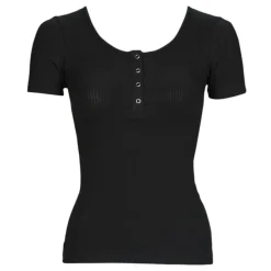 T-shirts & Polos^Pieces - PCKITTE SS TOP Noir
