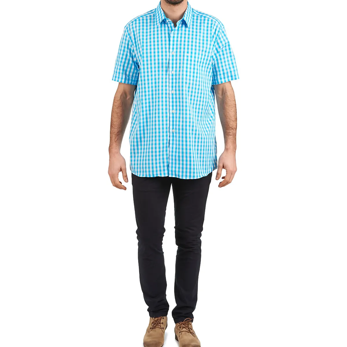 Chemises^Pierre Cardin - 539236202-140 Bleu