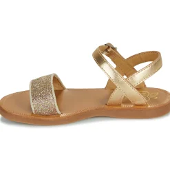 Sandales Et Nu-pieds^Pom d'Api - PLAGETTE BUCKLE TAO IVORY-GOLD