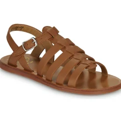 Sandales Et Nu-pieds^Pom d'Api - PLAGETTE STRAP CAMEL
