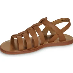 Sandales Et Nu-pieds^Pom d'Api - PLAGETTE STRAP CAMEL