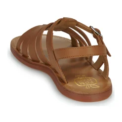 Sandales Et Nu-pieds^Pom d'Api - PLAGETTE STRAP CAMEL