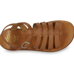 Sandales Et Nu-pieds^Pom d'Api - PLAGETTE STRAP CAMEL