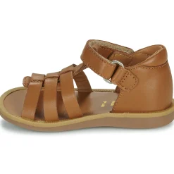 Sandales Et Nu-pieds^Pom d'Api - POPPY STRAP CAMEL