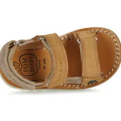 Sandales Et Nu-pieds^Pom d'Api - WAFF TREK CAMEL-VANILLA