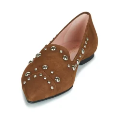 Mocassins & Chaussures Bateau^Pretty Ballerinas - ANGELIS Marron