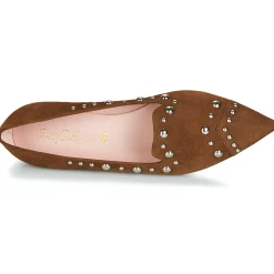 Mocassins & Chaussures Bateau^Pretty Ballerinas - ANGELIS Marron