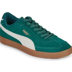 Baskets Mode^Puma - Club II Era Suede Vert