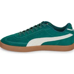 Baskets Mode^Puma - Club II Era Suede Vert