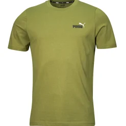 T-shirts & Polos^Puma - ESS+ 2 COL SMALL LOGO TEE Kaki