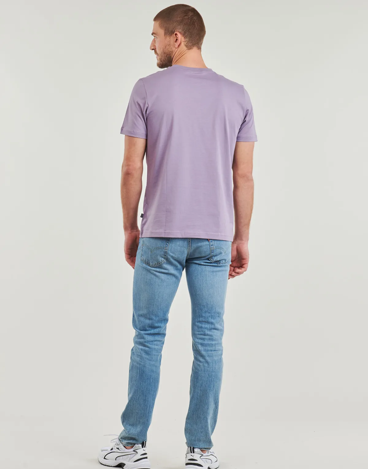 T-shirts & Polos^Puma - ESS+ 2 COL SMALL LOGO TEE Violet