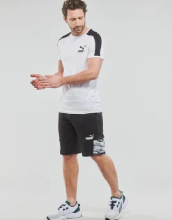 Shorts & Bermudas^Puma - ESS BLOCK CAMO Noir