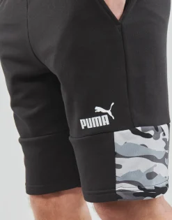 Shorts & Bermudas^Puma - ESS BLOCK CAMO Noir