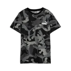 T-shirts & Polos^Puma - ESS+ CAMO TEE B Noir